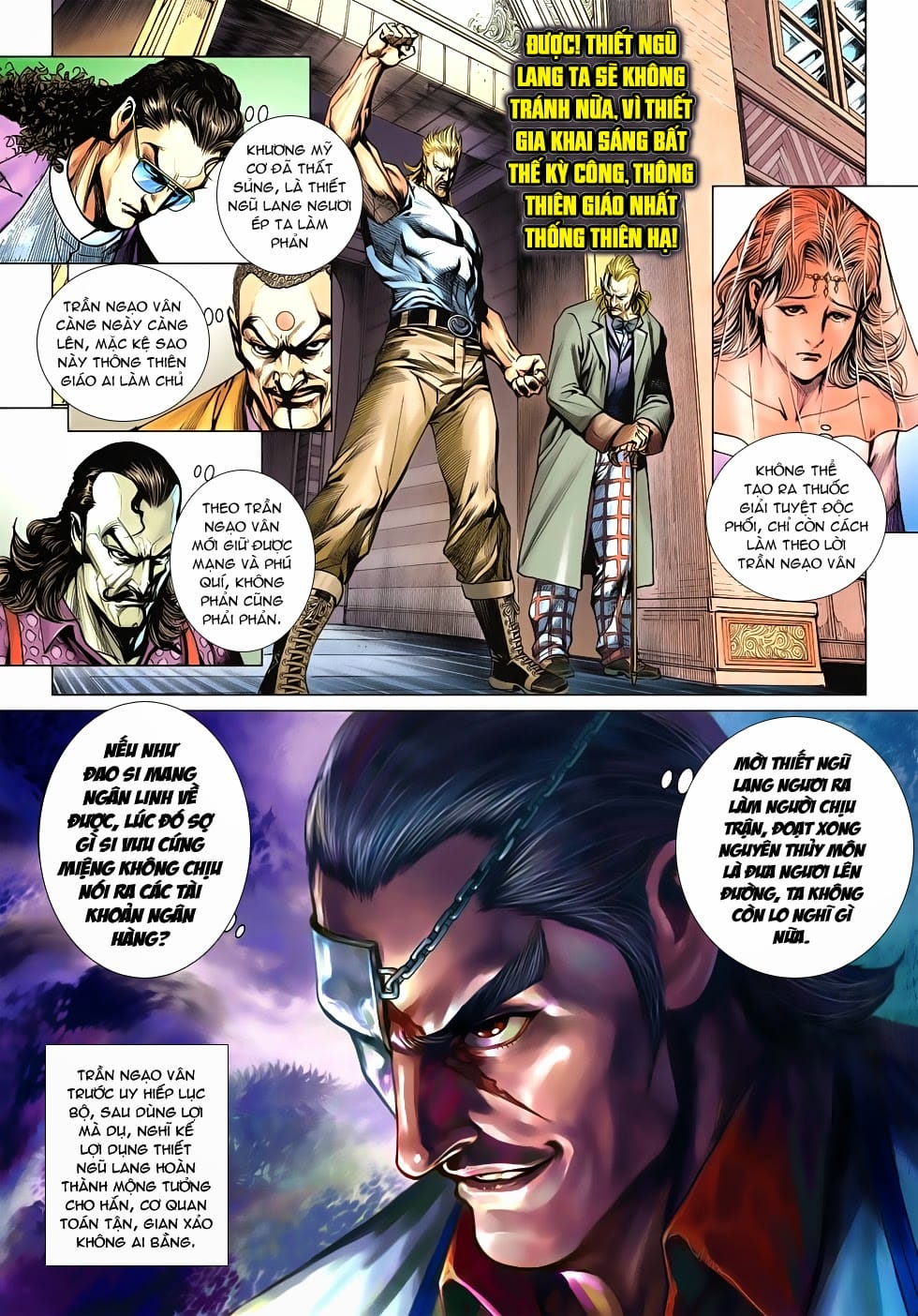 Truyện Tranh Tân Tác Long Hổ Môn trang 4