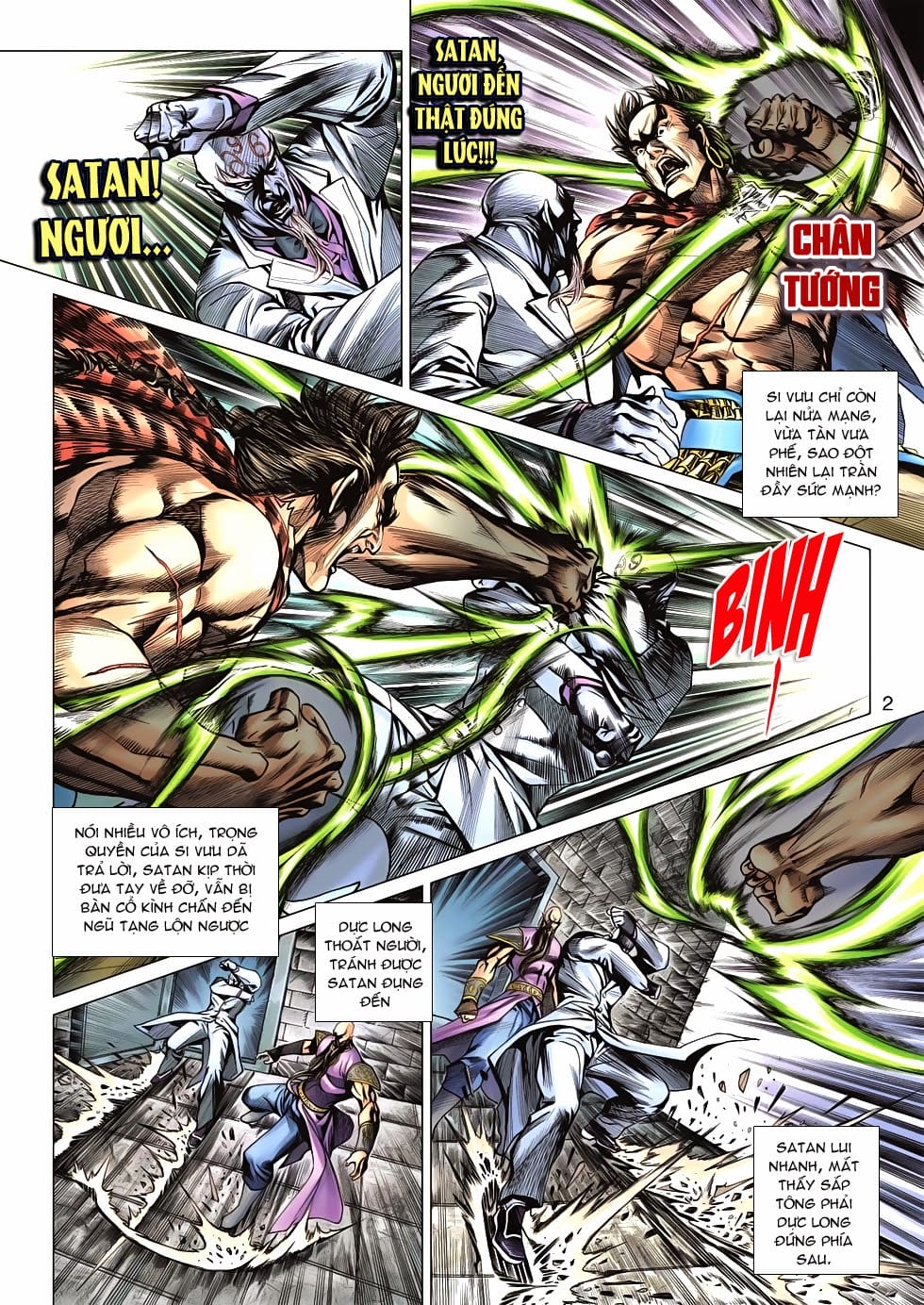 Truyện Tranh Tân Tác Long Hổ Môn trang 4