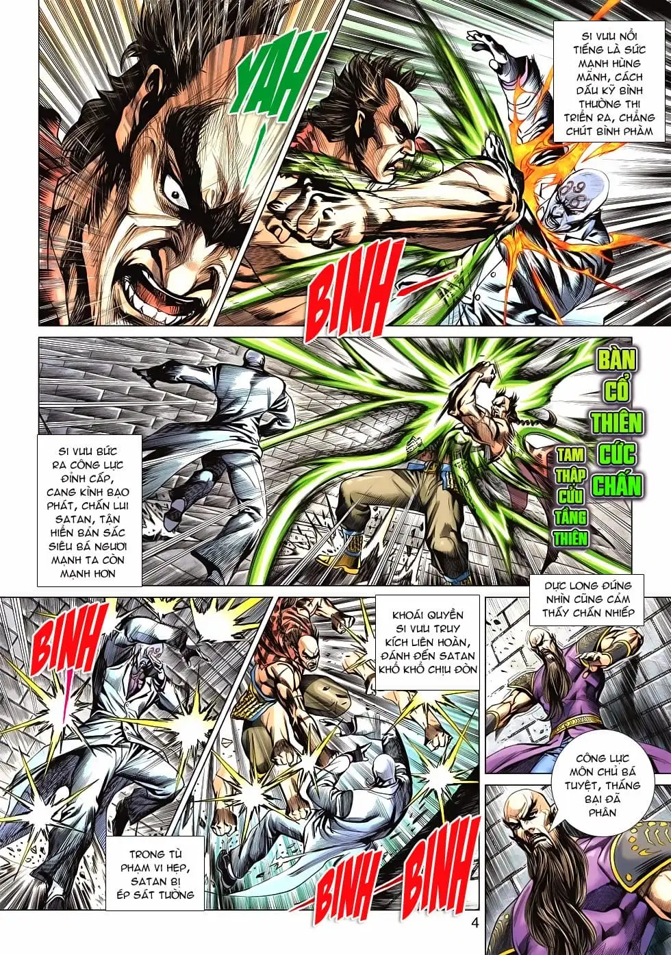 Truyện Tranh Tân Tác Long Hổ Môn trang 4