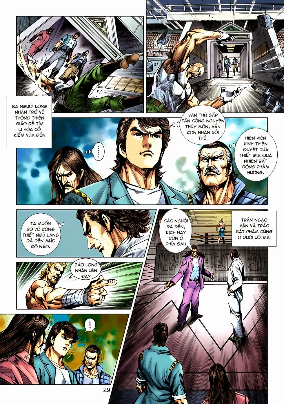 Truyện Tranh Tân Tác Long Hổ Môn trang 4
