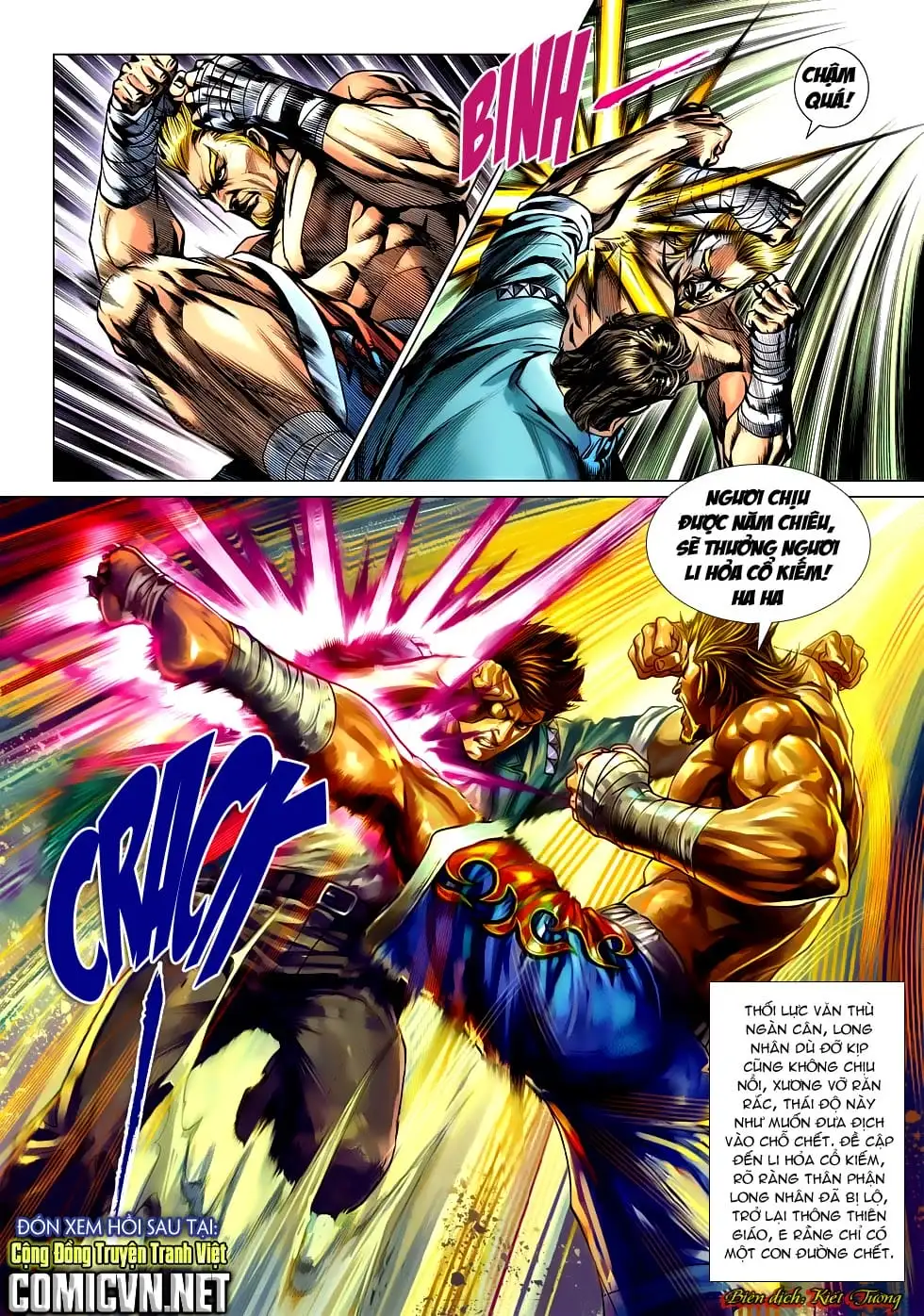 Truyện Tranh Tân Tác Long Hổ Môn trang 4