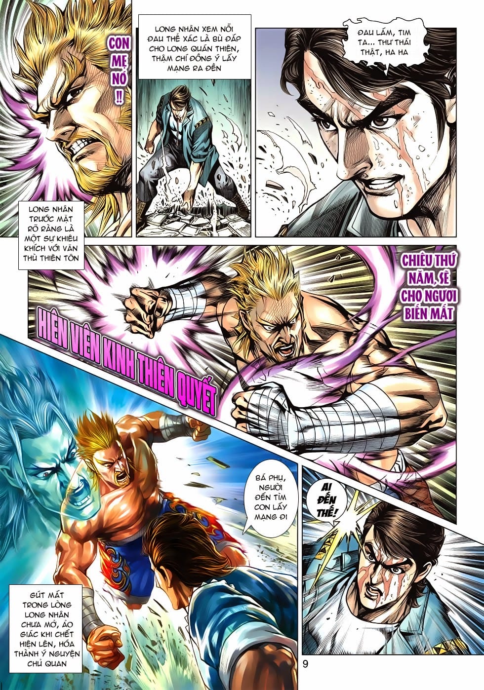 Truyện Tranh Tân Tác Long Hổ Môn trang 4