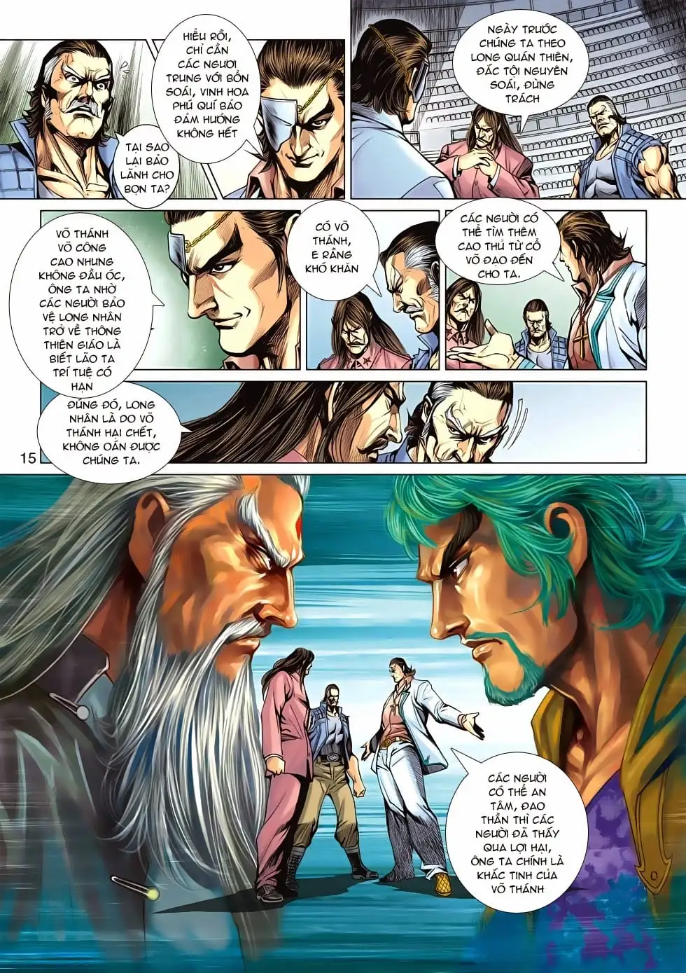 Truyện Tranh Tân Tác Long Hổ Môn trang 4
