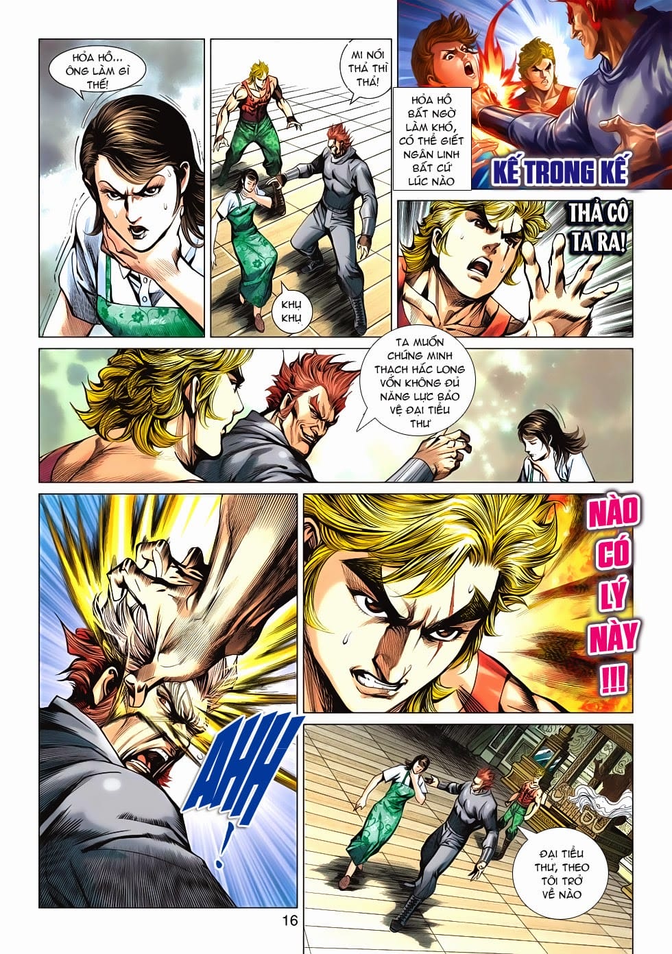 Truyện Tranh Tân Tác Long Hổ Môn trang 4