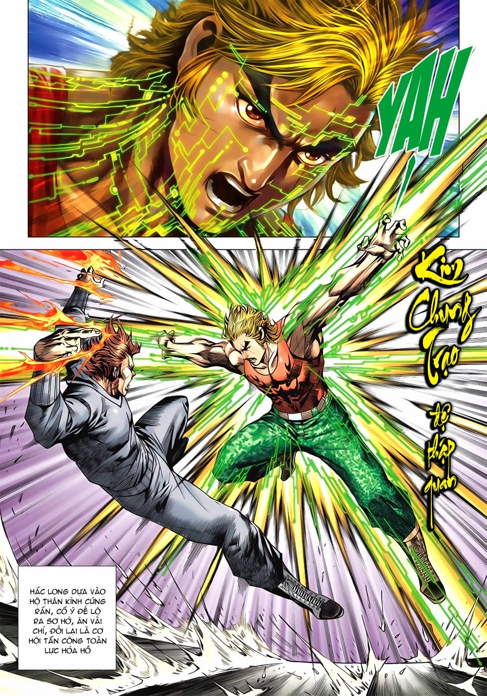 Truyện Tranh Tân Tác Long Hổ Môn trang 4
