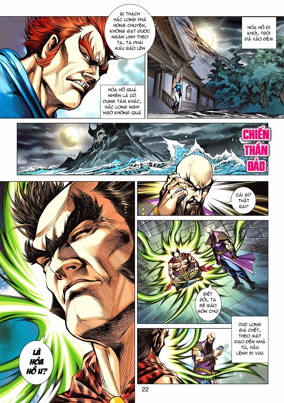 Truyện Tranh Tân Tác Long Hổ Môn trang 4