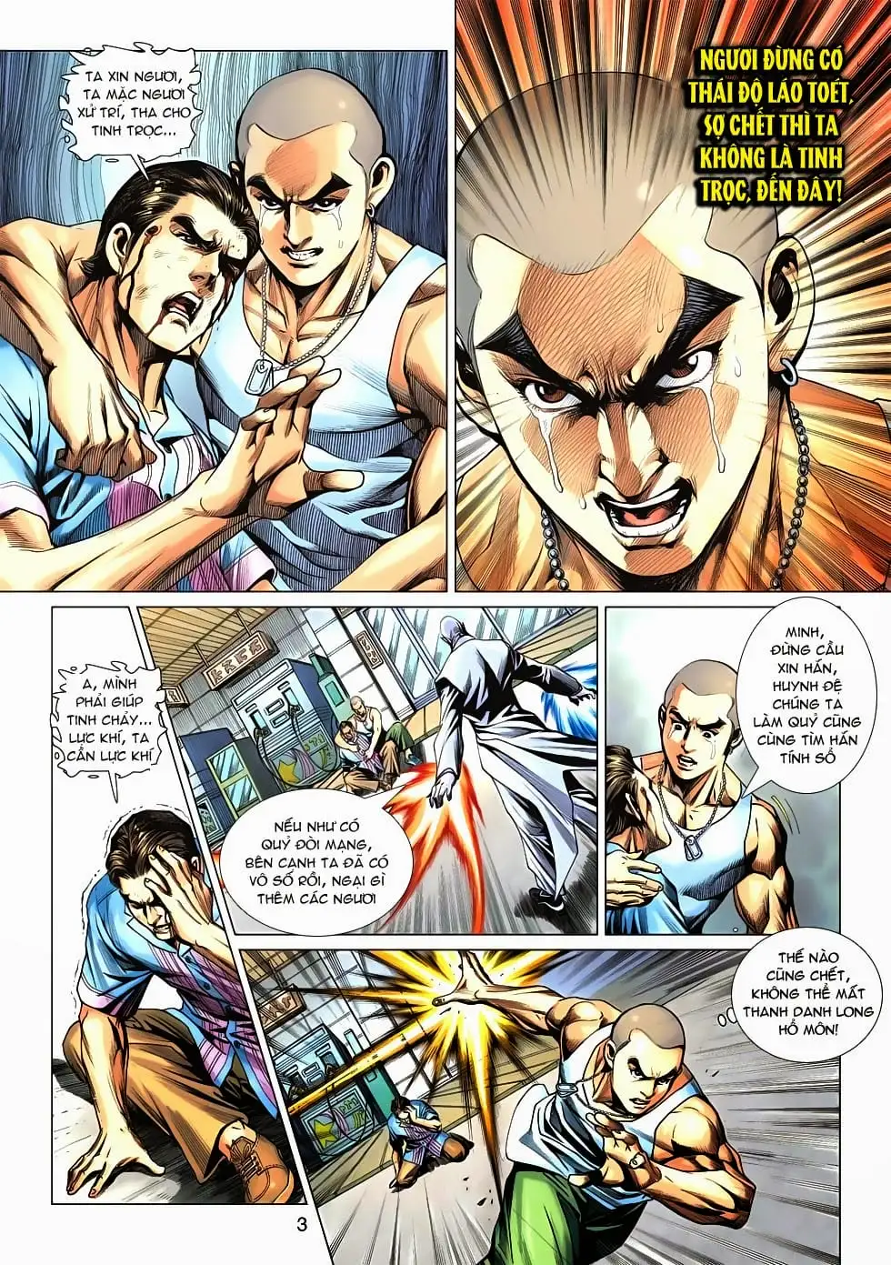 Truyện Tranh Tân Tác Long Hổ Môn trang 4