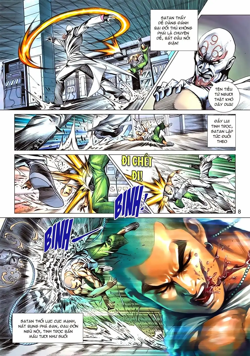 Truyện Tranh Tân Tác Long Hổ Môn trang 4