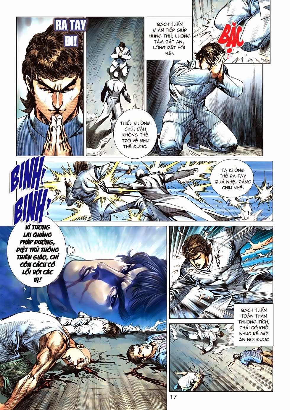 Truyện Tranh Tân Tác Long Hổ Môn trang 4