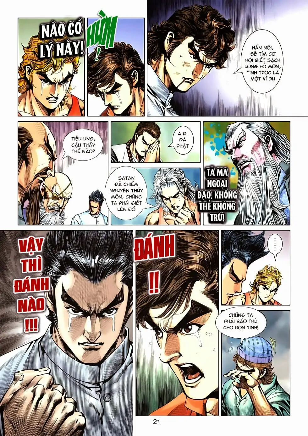 Truyện Tranh Tân Tác Long Hổ Môn trang 4