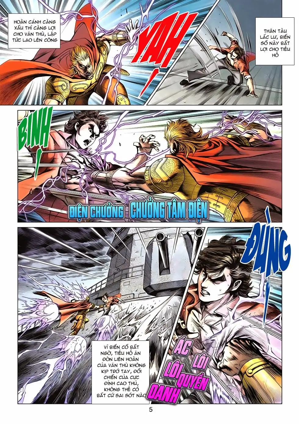 Truyện Tranh Tân Tác Long Hổ Môn trang 4