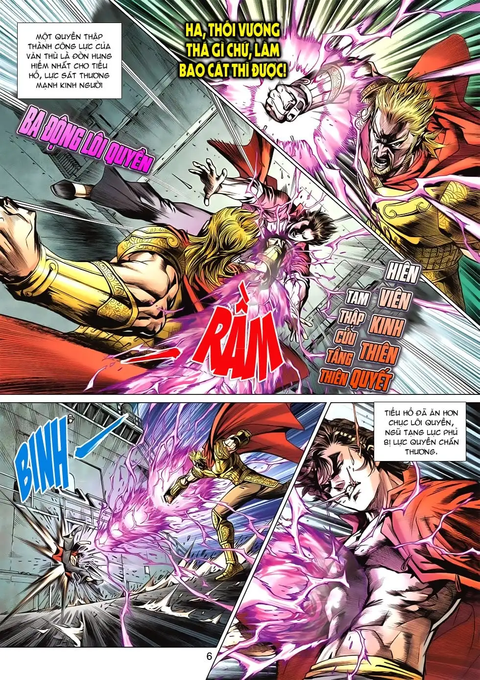 Truyện Tranh Tân Tác Long Hổ Môn trang 4