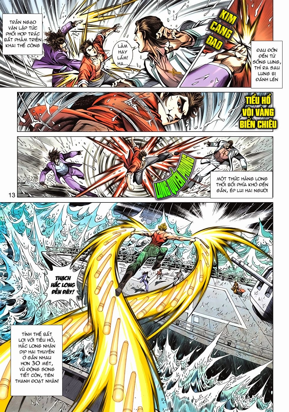 Truyện Tranh Tân Tác Long Hổ Môn trang 4