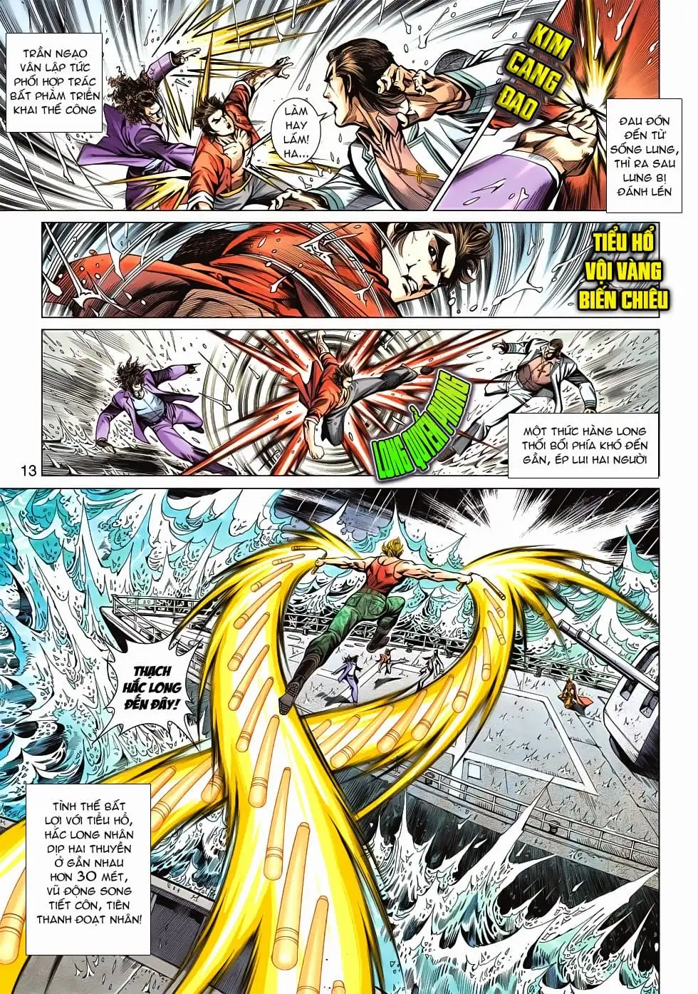 Truyện Tranh Tân Tác Long Hổ Môn trang 4