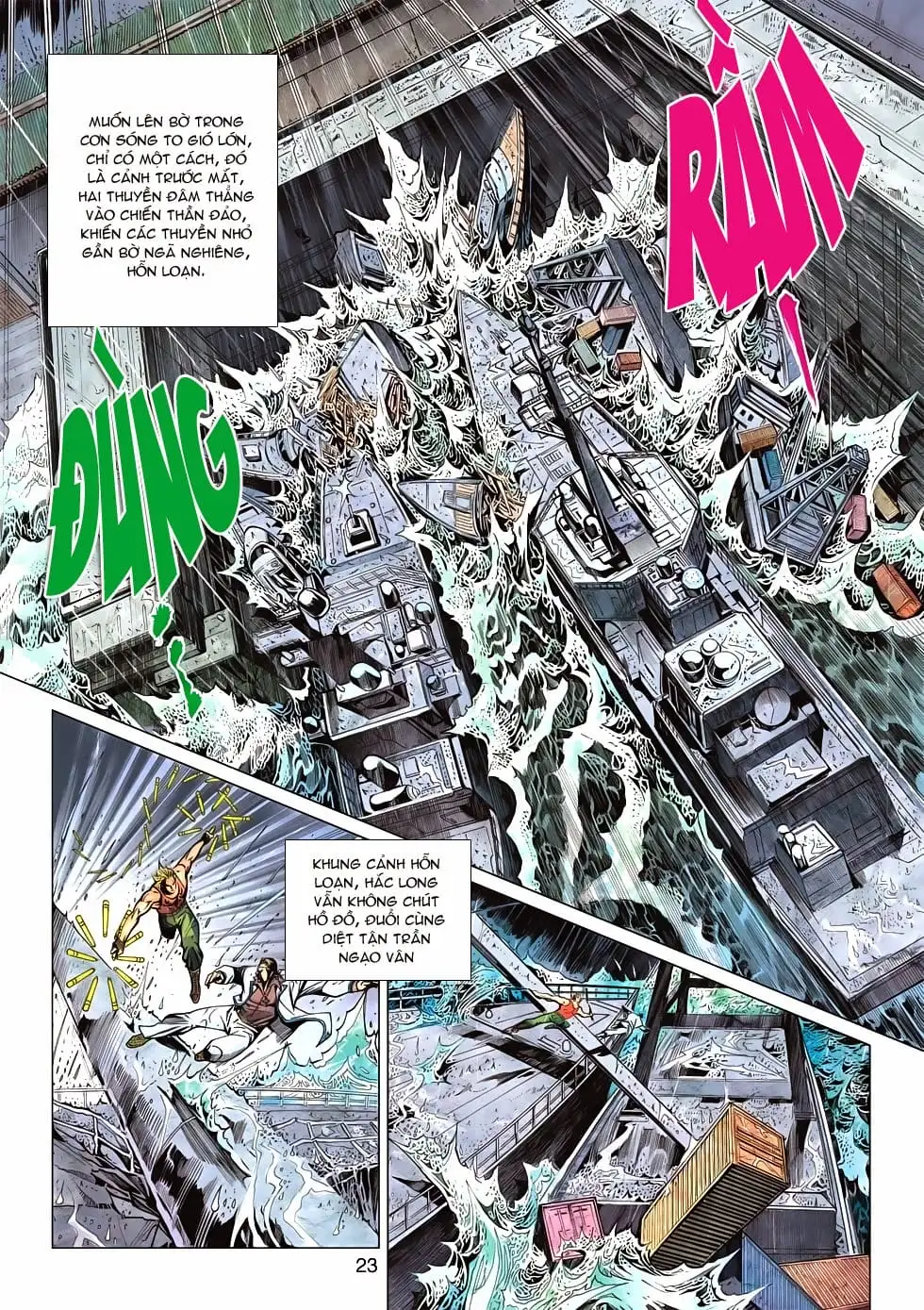 Truyện Tranh Tân Tác Long Hổ Môn trang 4