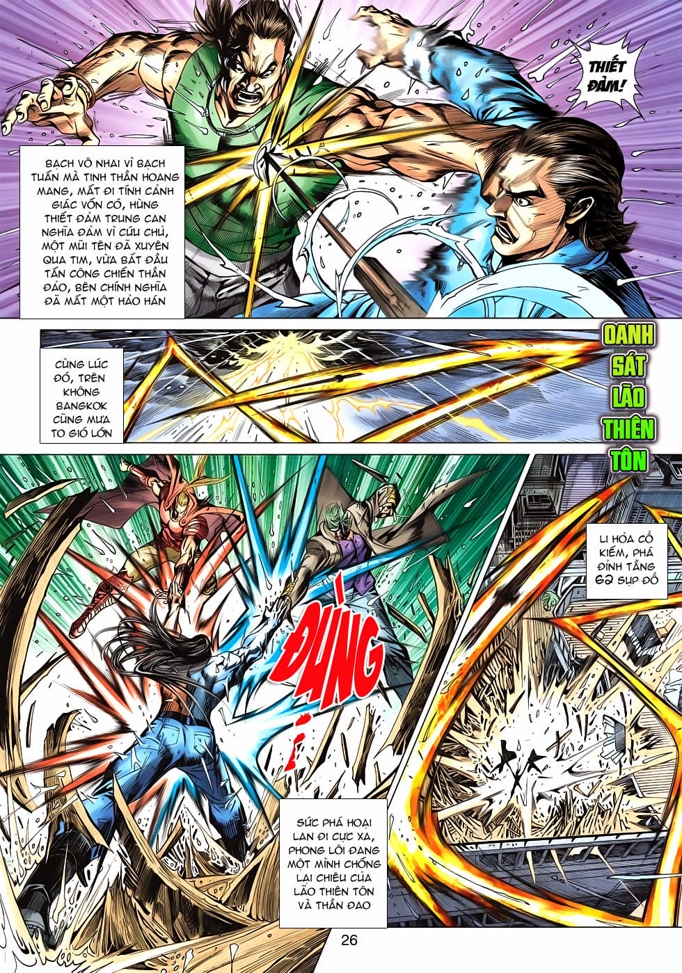 Truyện Tranh Tân Tác Long Hổ Môn trang 4