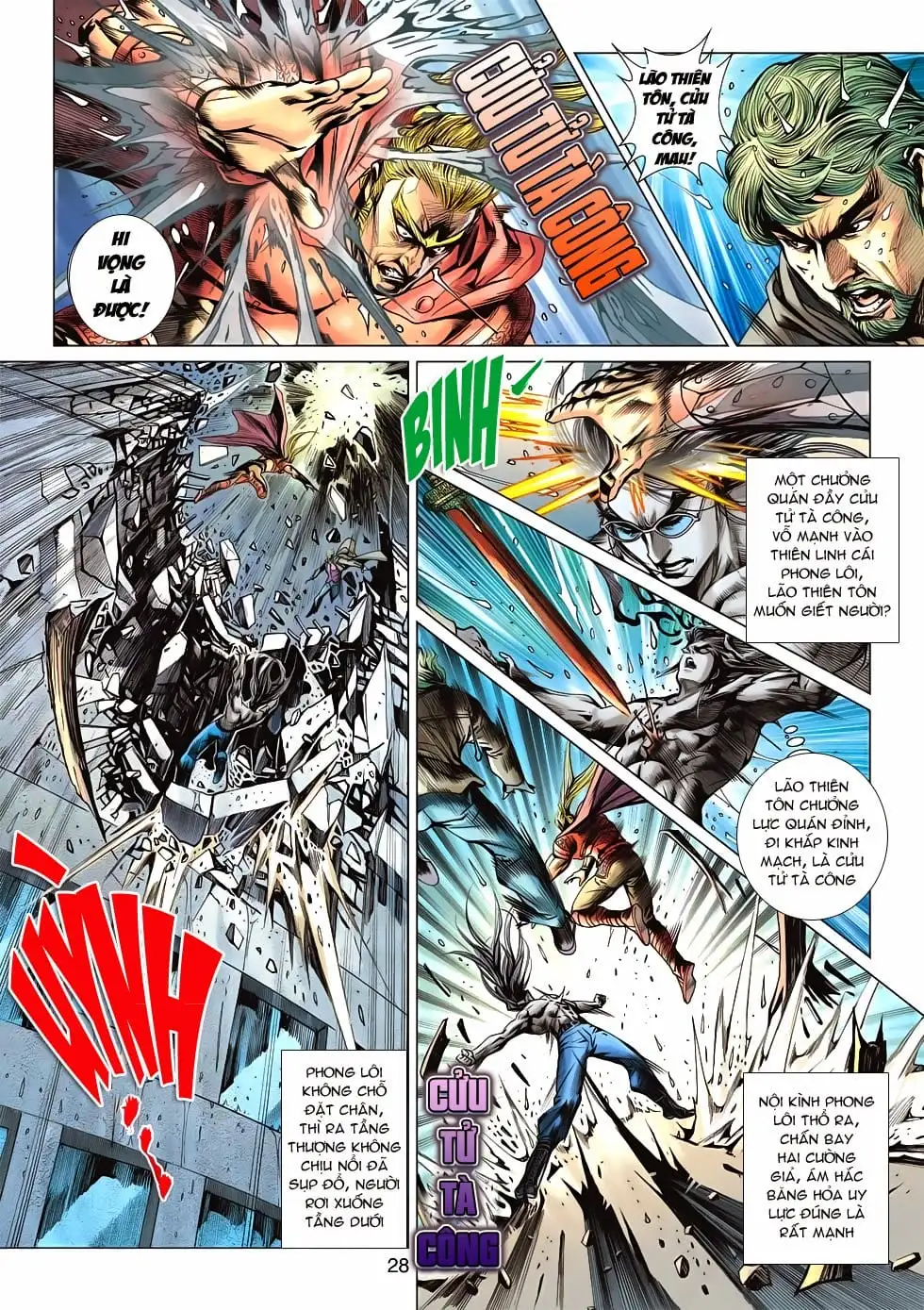 Truyện Tranh Tân Tác Long Hổ Môn trang 4