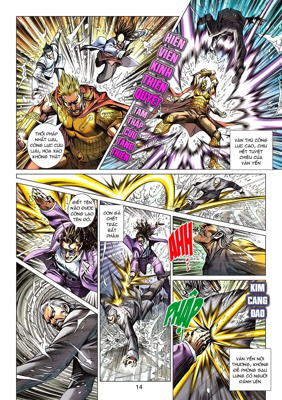 Truyện Tranh Tân Tác Long Hổ Môn trang 4