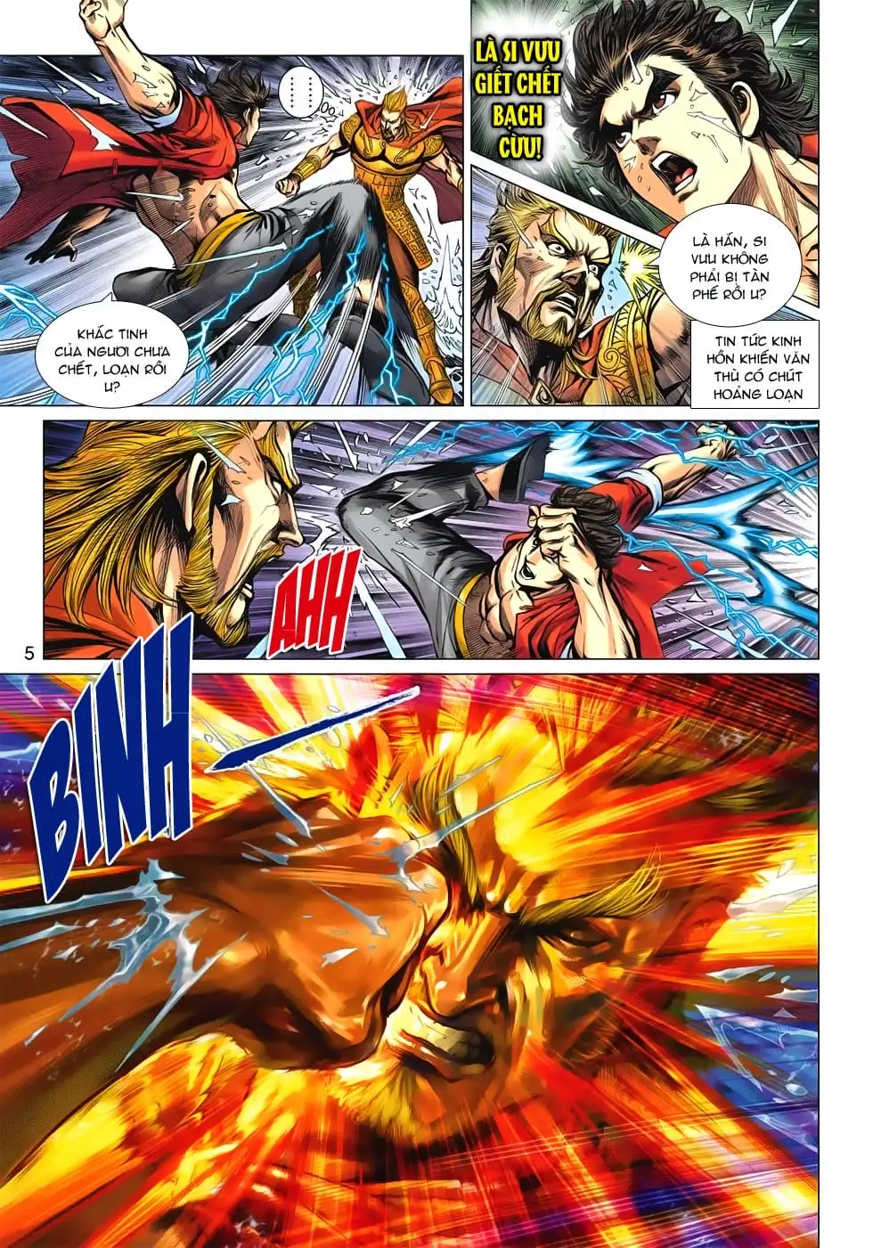 Truyện Tranh Tân Tác Long Hổ Môn trang 4