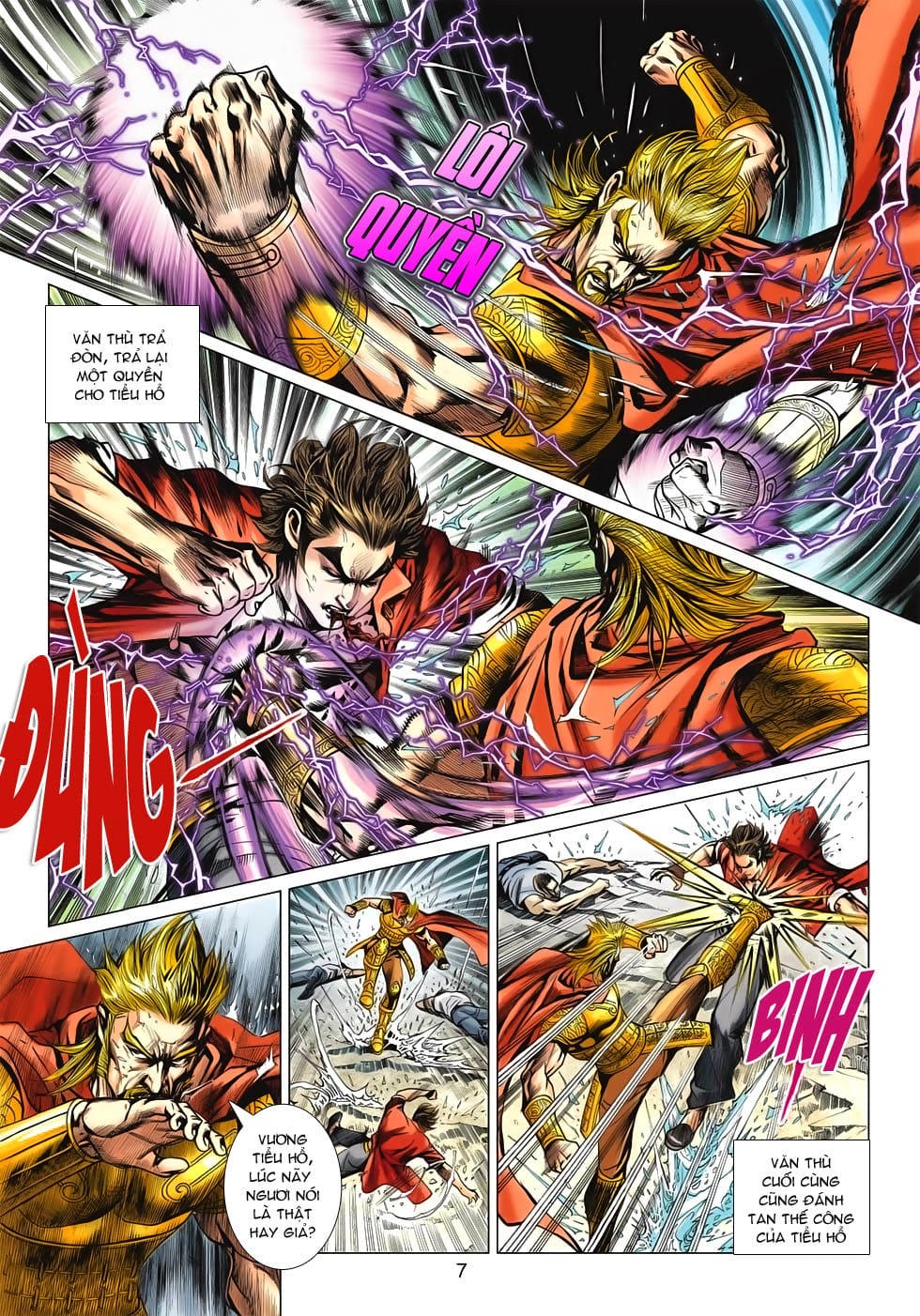 Truyện Tranh Tân Tác Long Hổ Môn trang 4