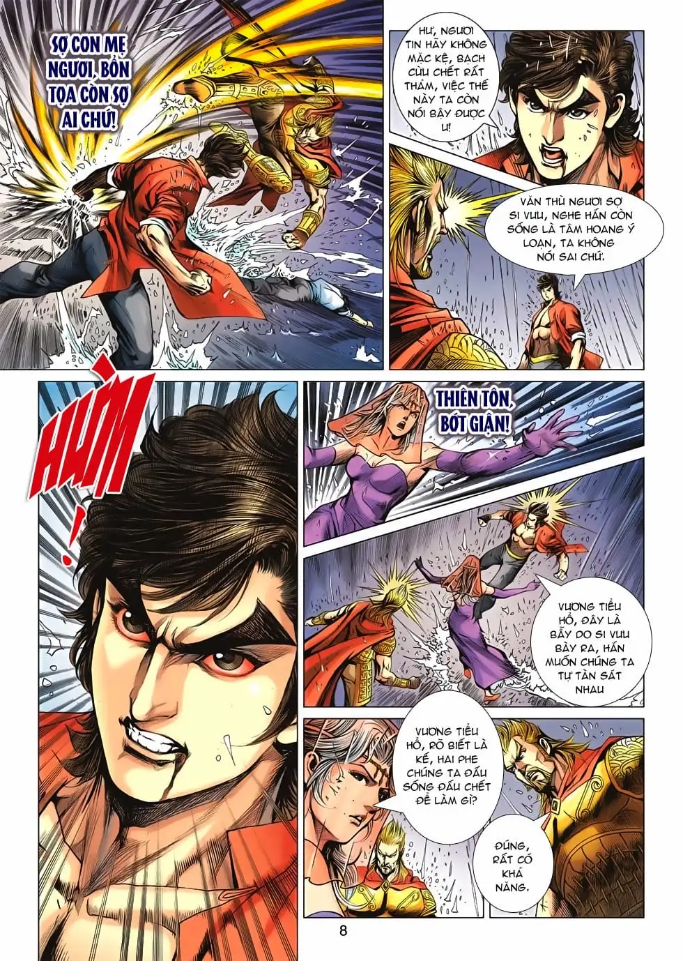 Truyện Tranh Tân Tác Long Hổ Môn trang 4