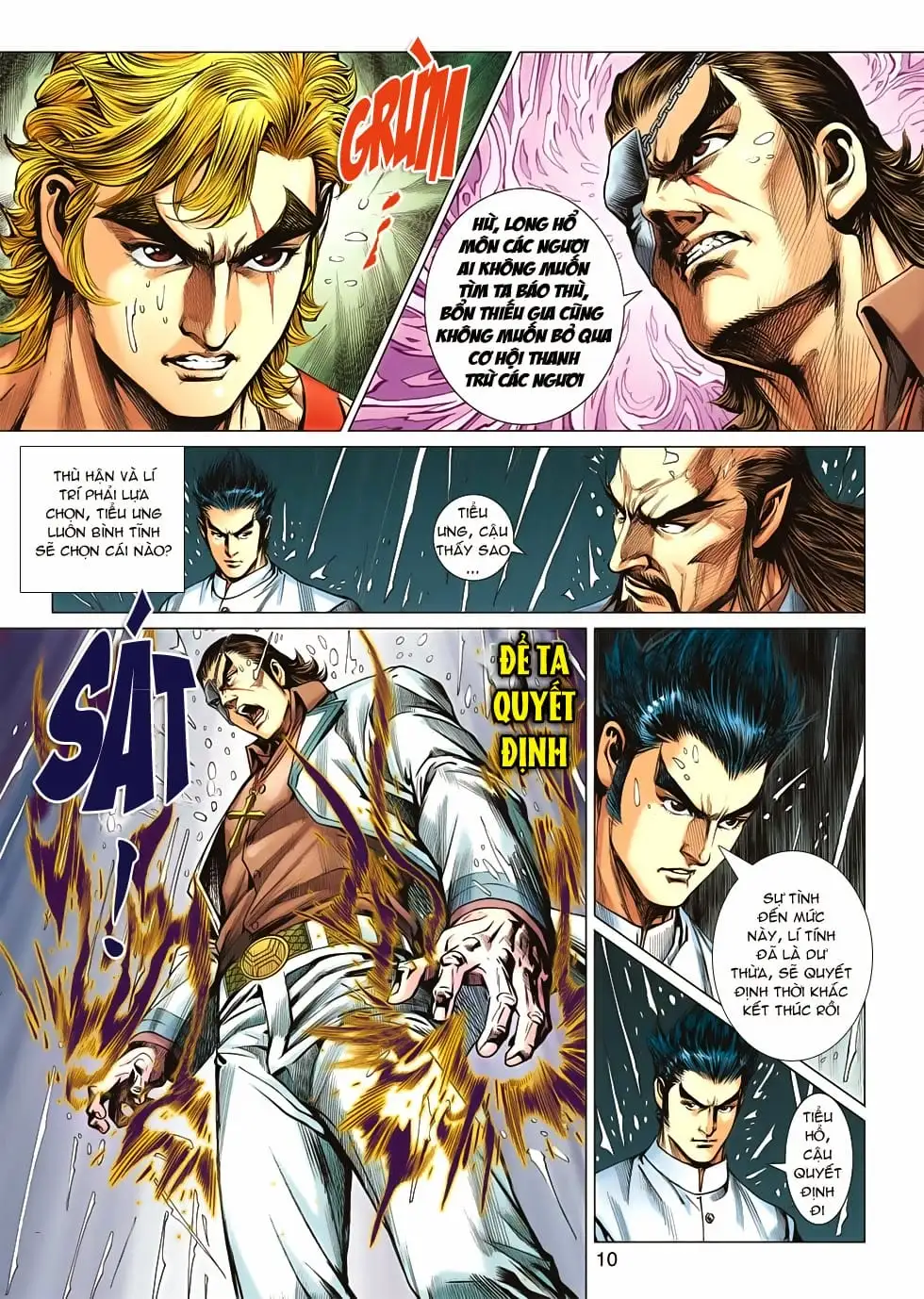 Truyện Tranh Tân Tác Long Hổ Môn trang 4