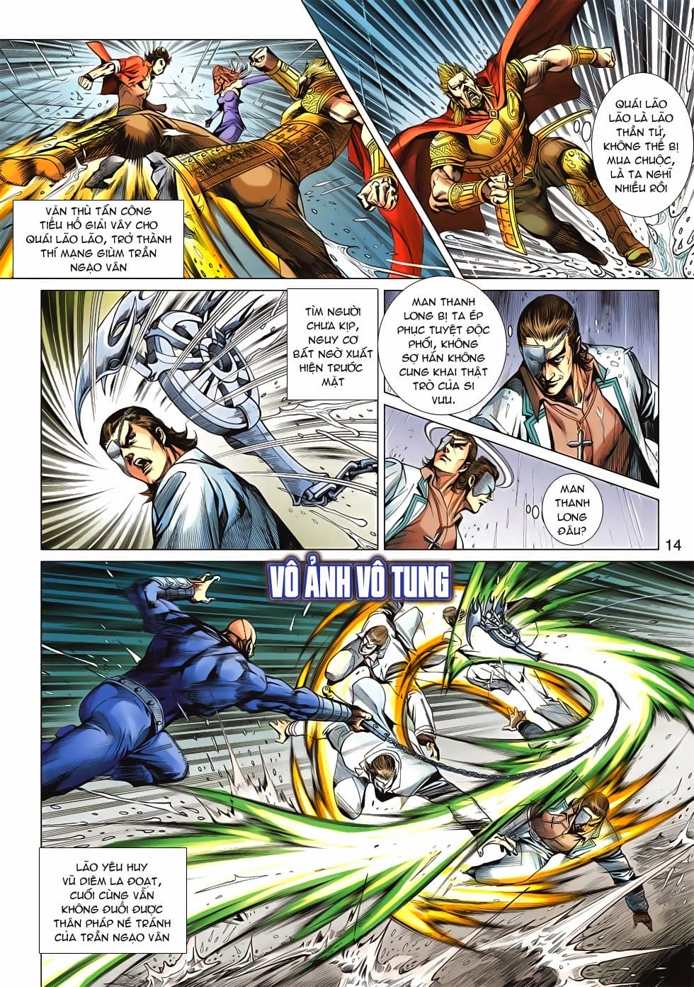 Truyện Tranh Tân Tác Long Hổ Môn trang 4