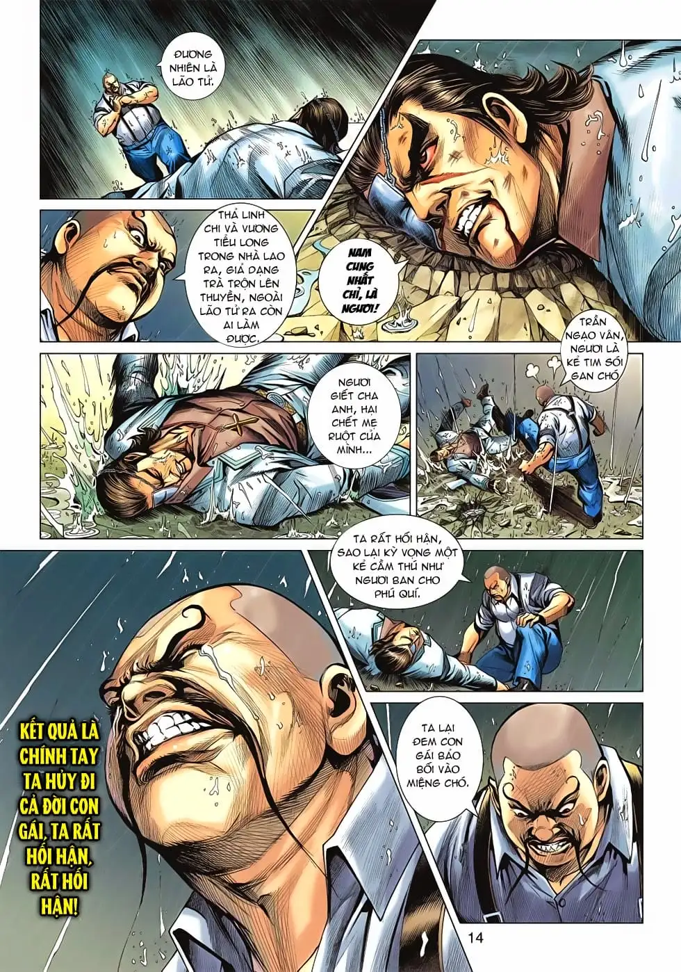 Truyện Tranh Tân Tác Long Hổ Môn trang 4