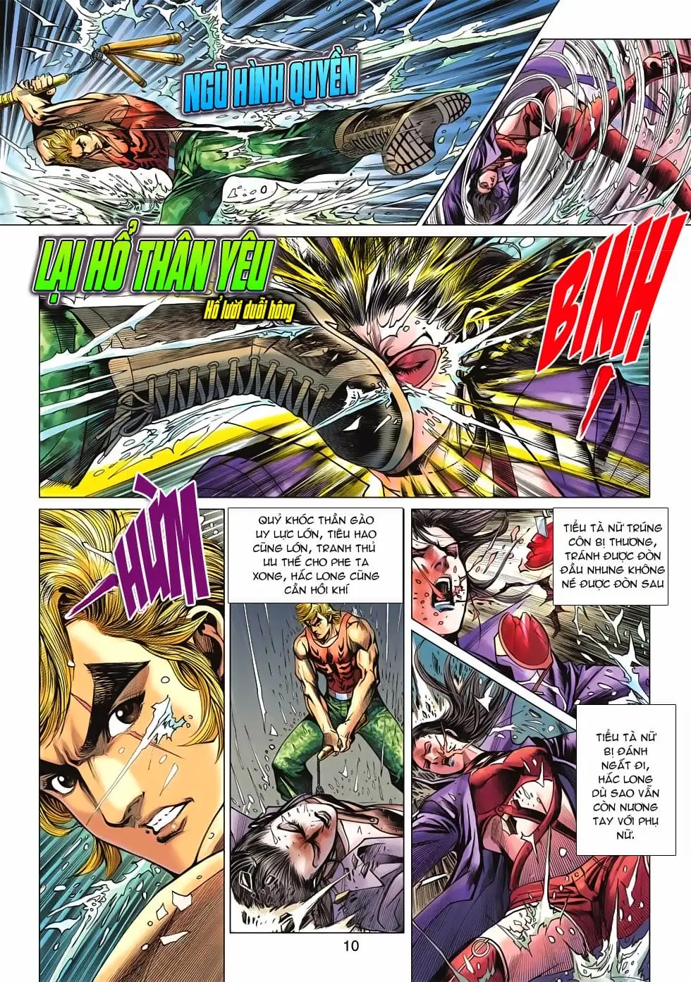 Truyện Tranh Tân Tác Long Hổ Môn trang 4