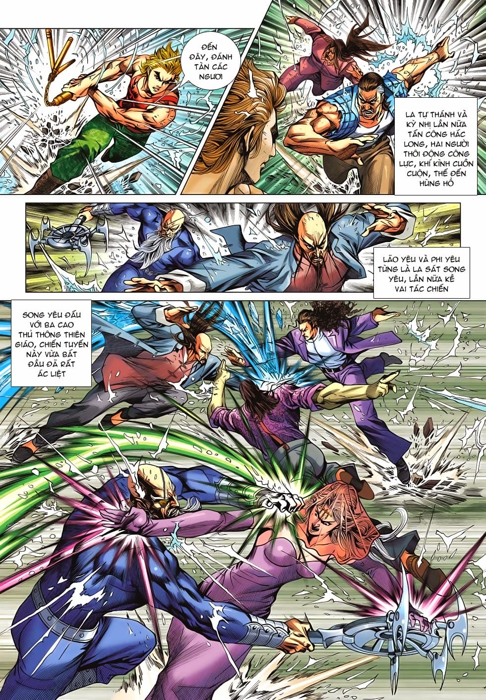 Truyện Tranh Tân Tác Long Hổ Môn trang 4