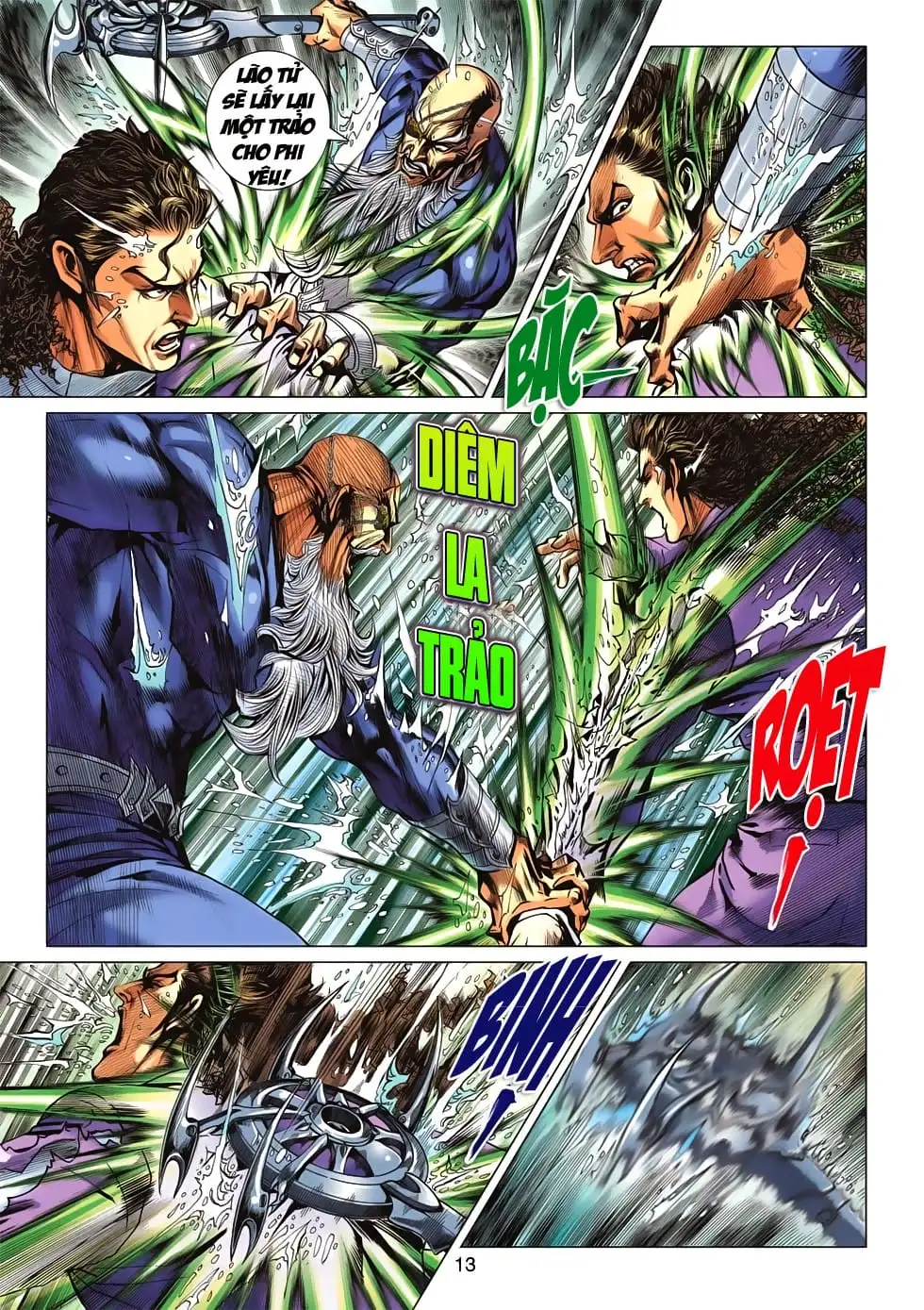 Truyện Tranh Tân Tác Long Hổ Môn trang 4