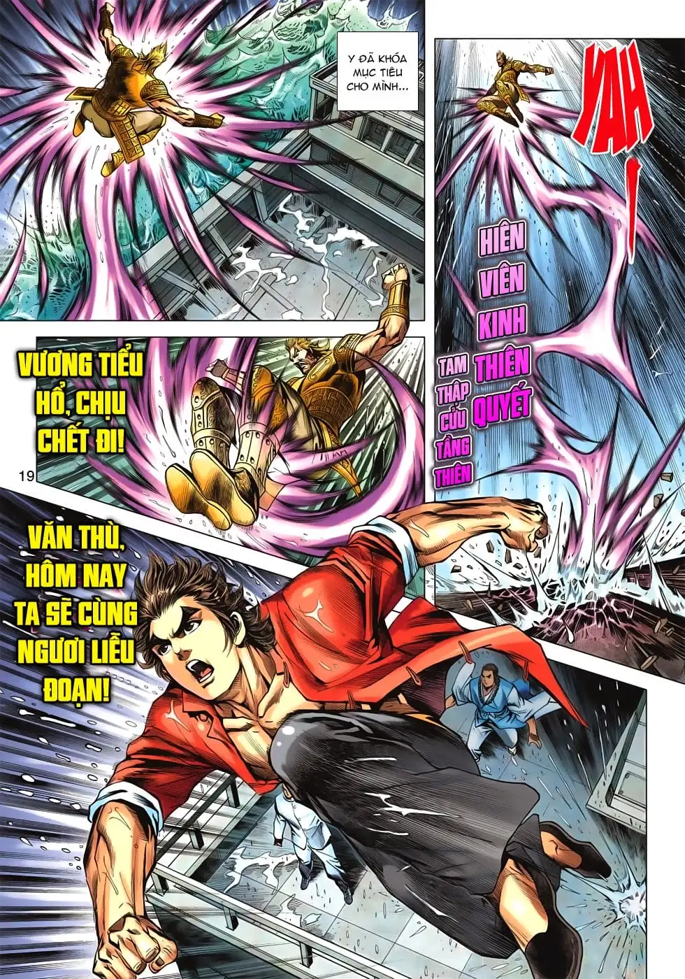 Truyện Tranh Tân Tác Long Hổ Môn trang 4