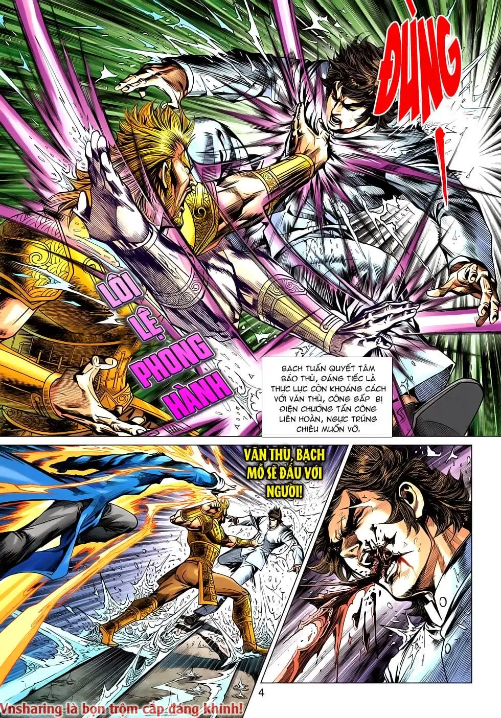 Truyện Tranh Tân Tác Long Hổ Môn trang 4