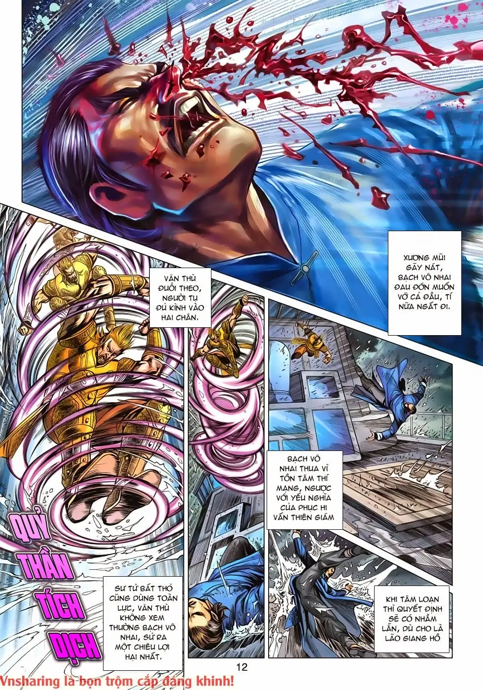 Truyện Tranh Tân Tác Long Hổ Môn trang 4