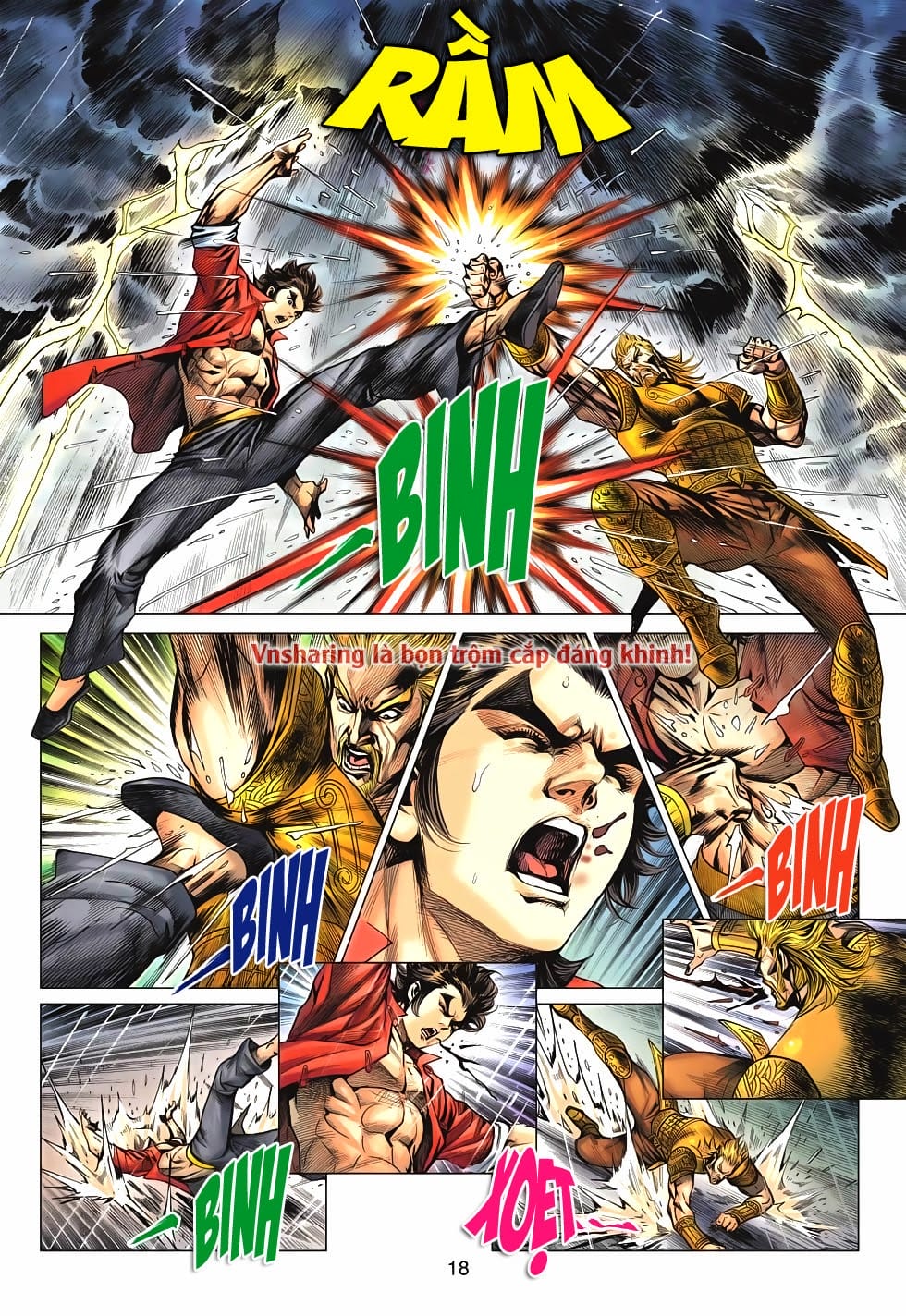 Truyện Tranh Tân Tác Long Hổ Môn trang 4