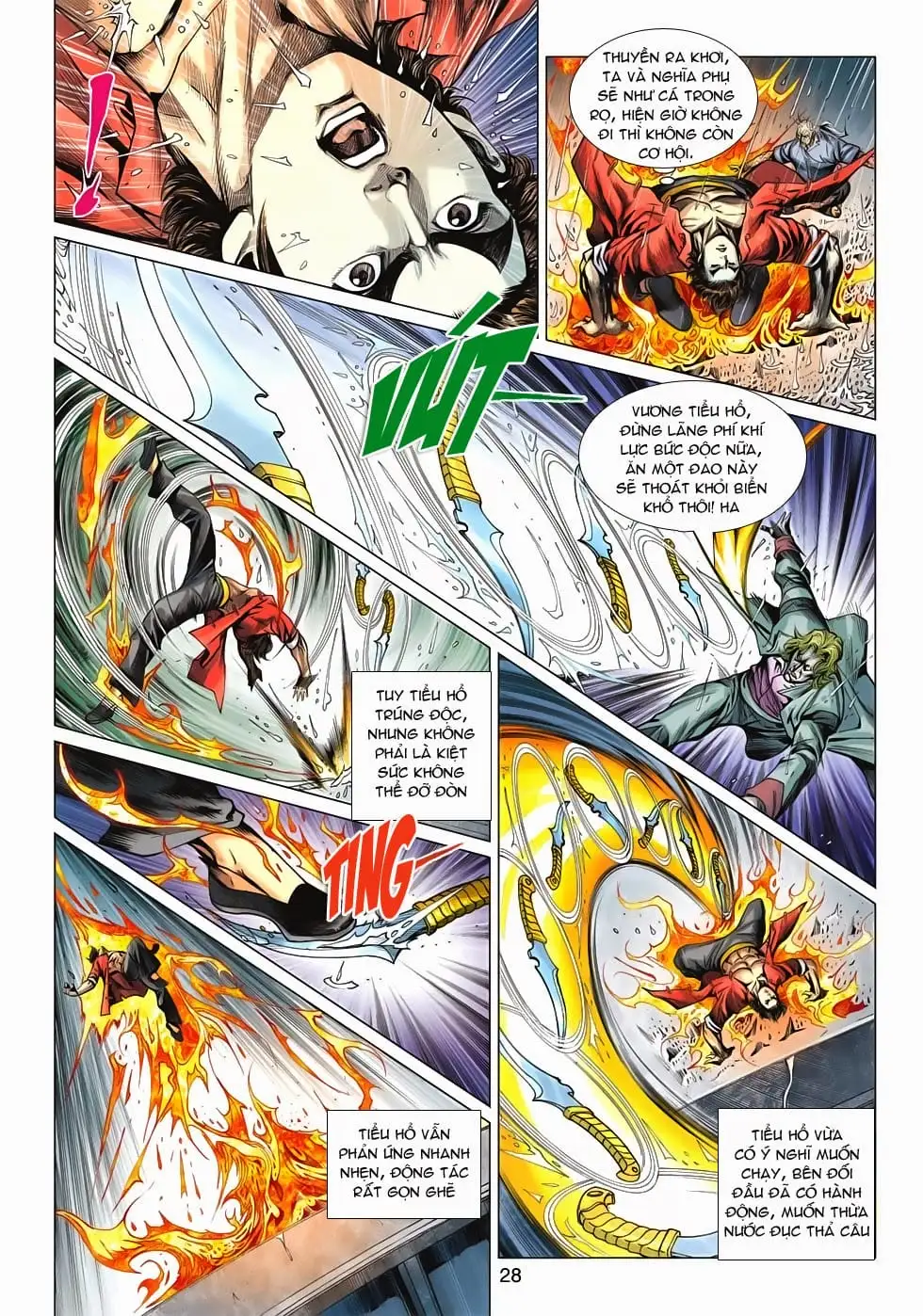 Truyện Tranh Tân Tác Long Hổ Môn trang 4