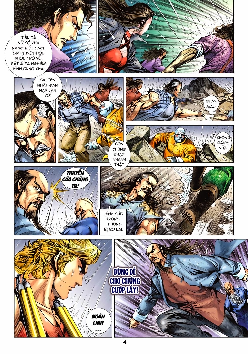 Truyện Tranh Tân Tác Long Hổ Môn trang 4