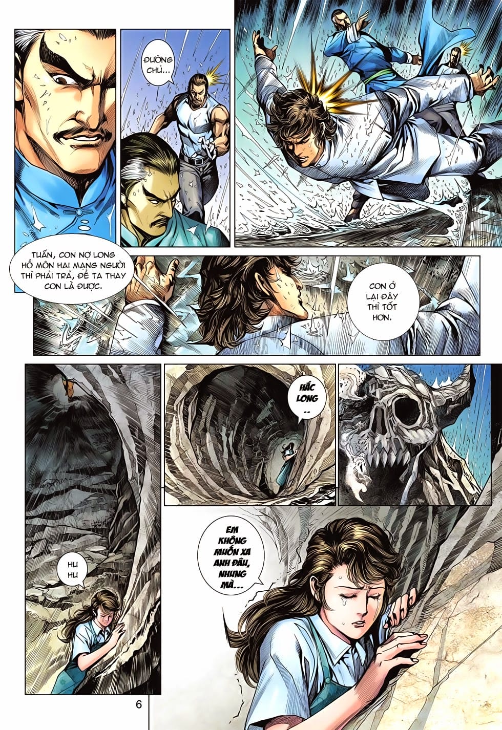 Truyện Tranh Tân Tác Long Hổ Môn trang 4