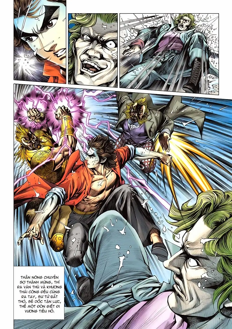 Truyện Tranh Tân Tác Long Hổ Môn trang 4