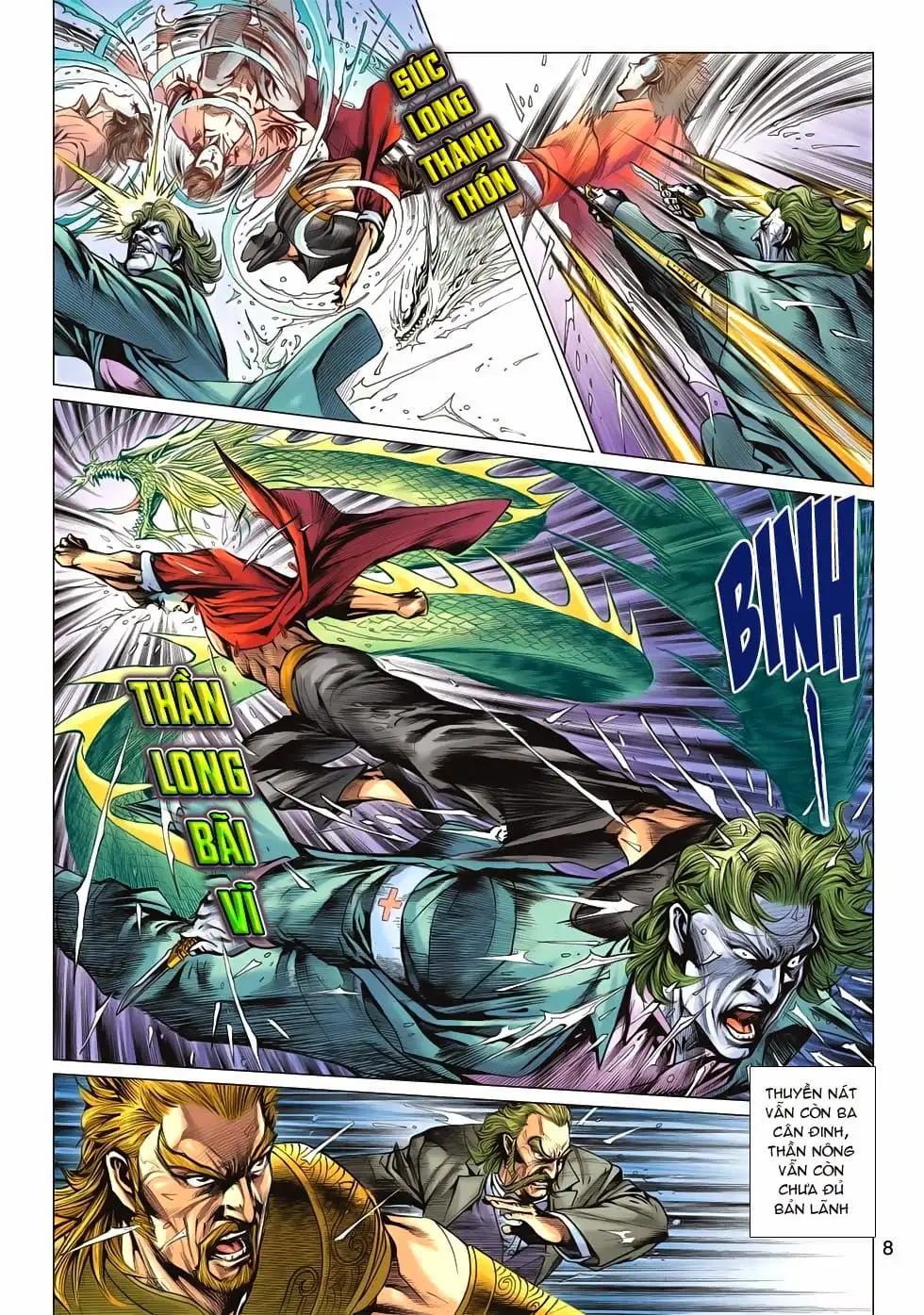 Truyện Tranh Tân Tác Long Hổ Môn trang 4
