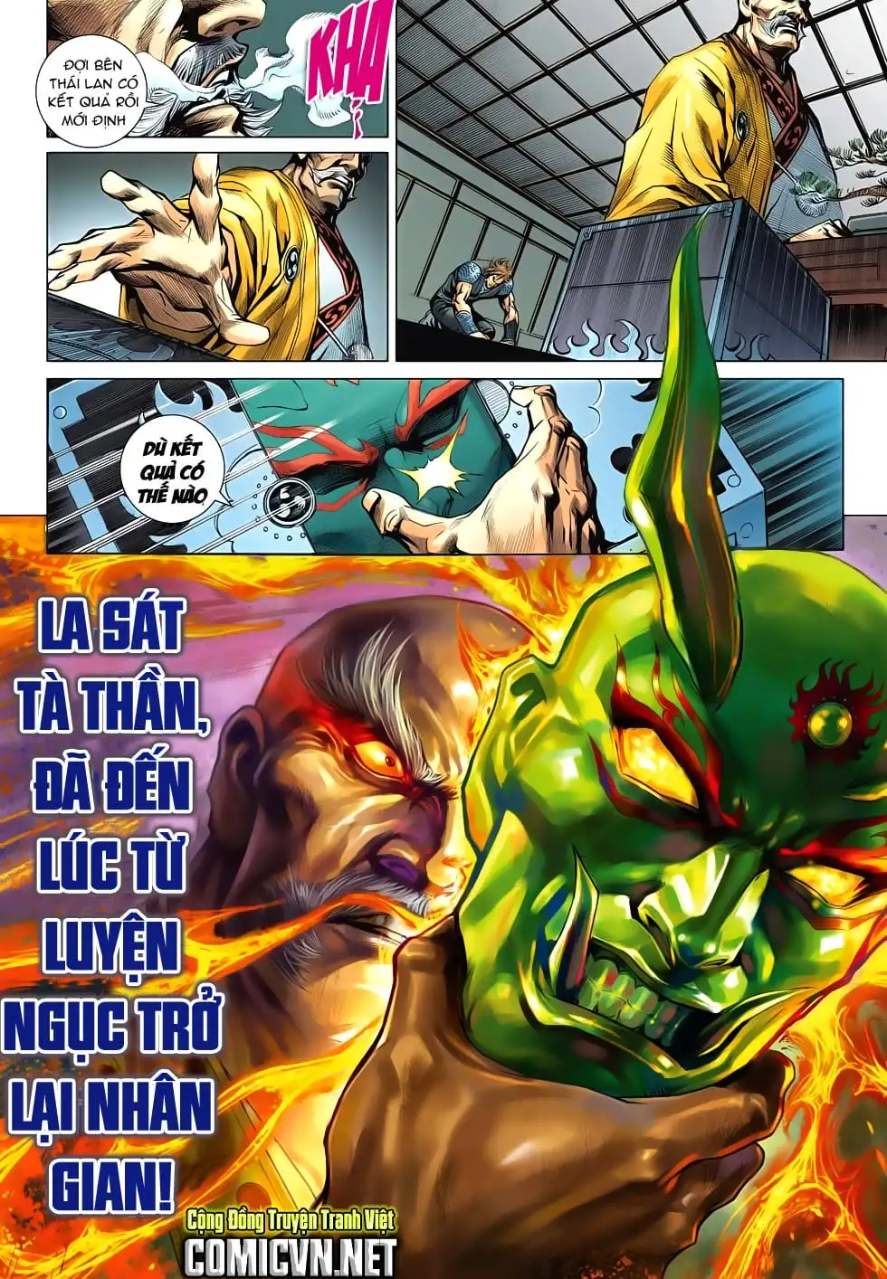 Truyện Tranh Tân Tác Long Hổ Môn trang 4