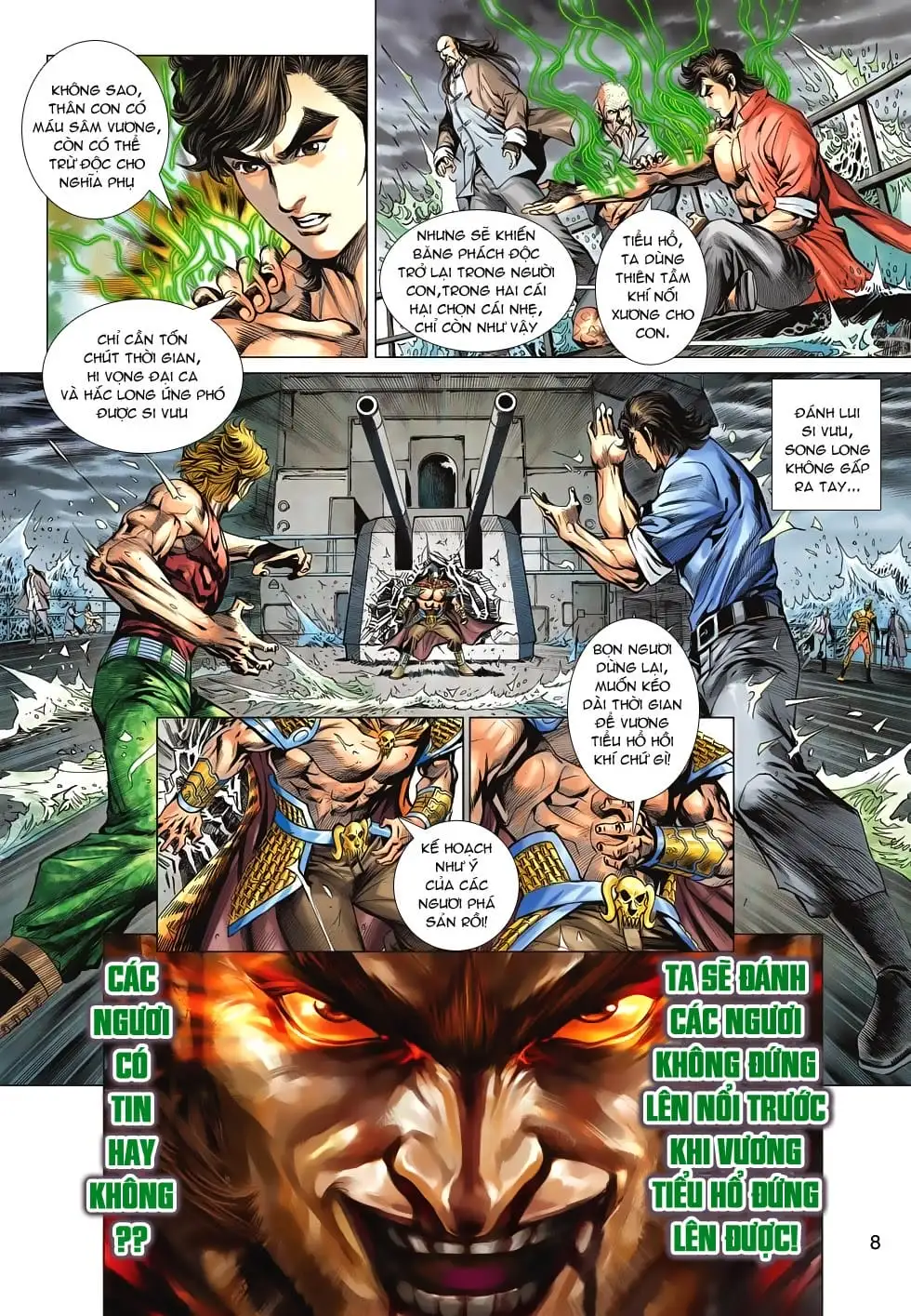 Truyện Tranh Tân Tác Long Hổ Môn trang 4