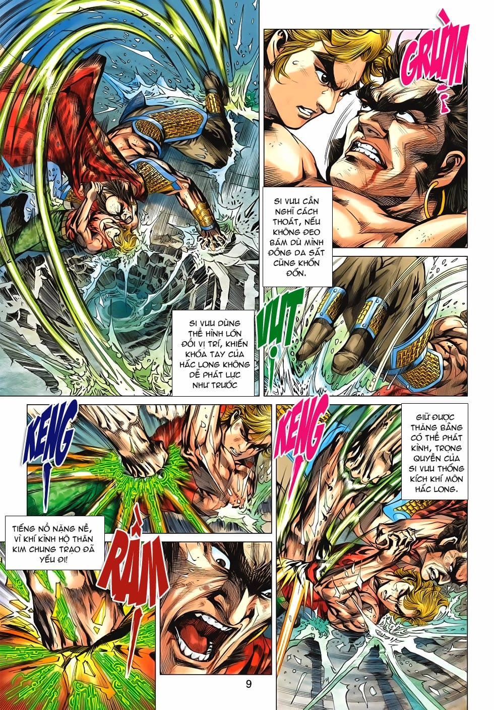 Truyện Tranh Tân Tác Long Hổ Môn trang 4