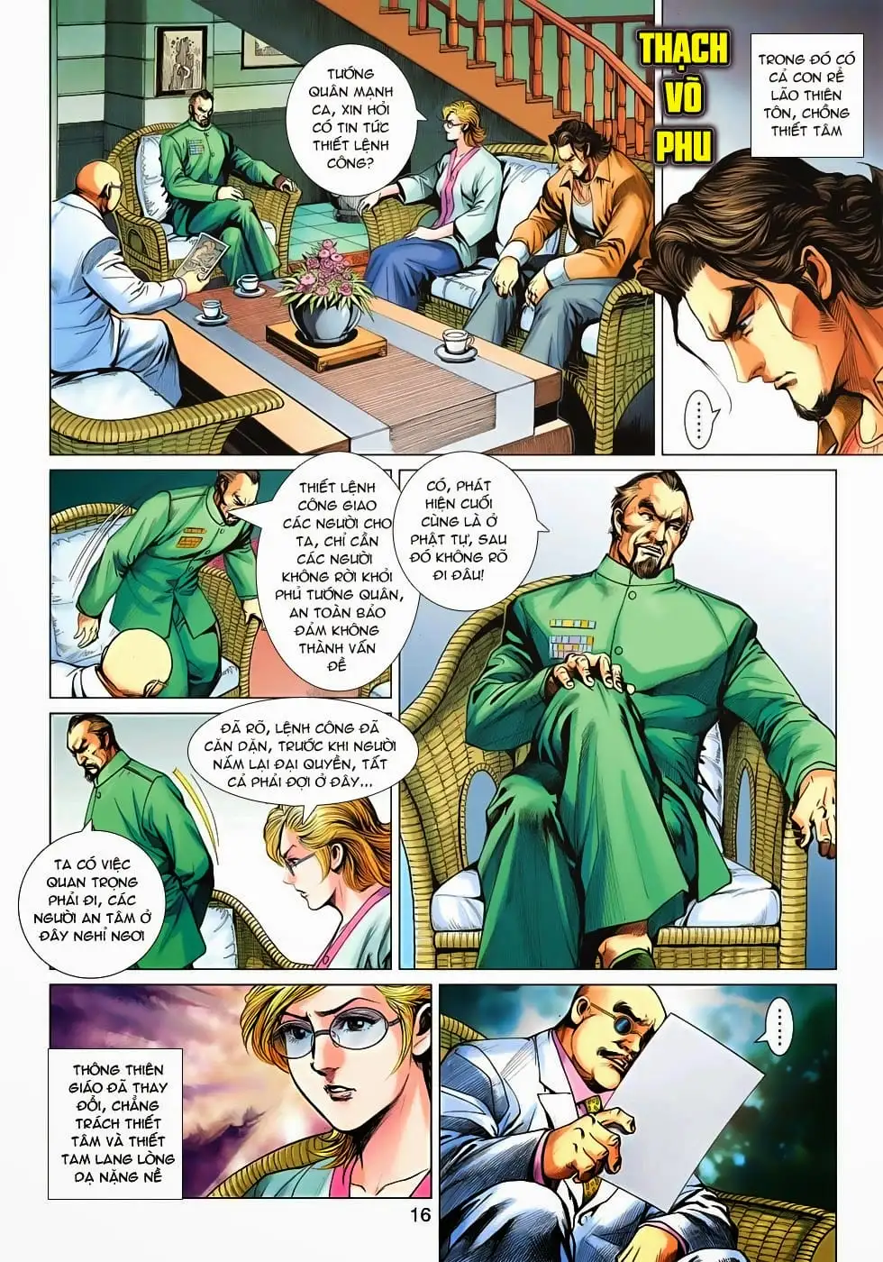 Truyện Tranh Tân Tác Long Hổ Môn trang 4