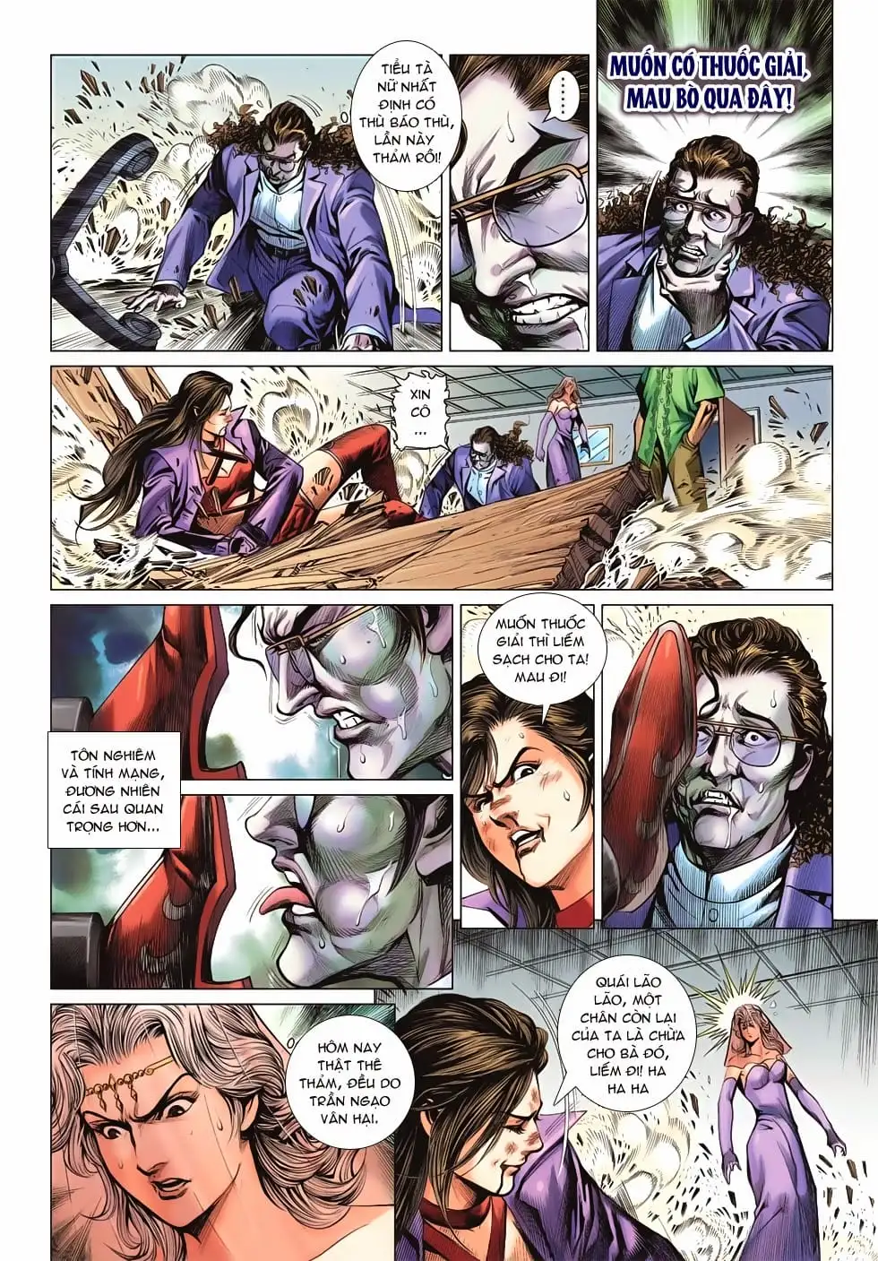 Truyện Tranh Tân Tác Long Hổ Môn trang 4