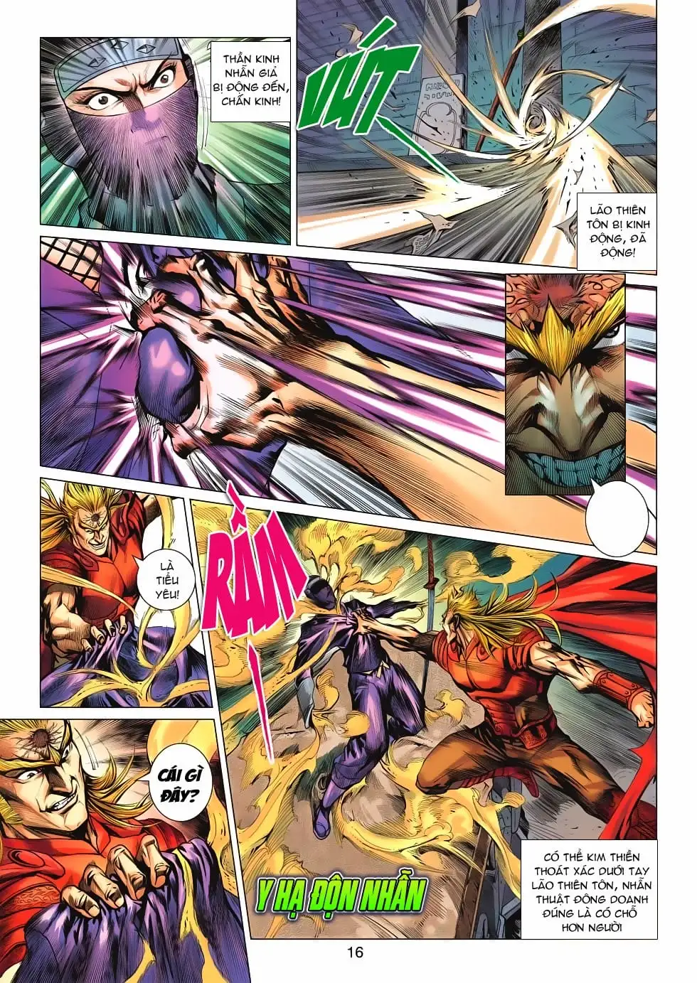 Truyện Tranh Tân Tác Long Hổ Môn trang 4