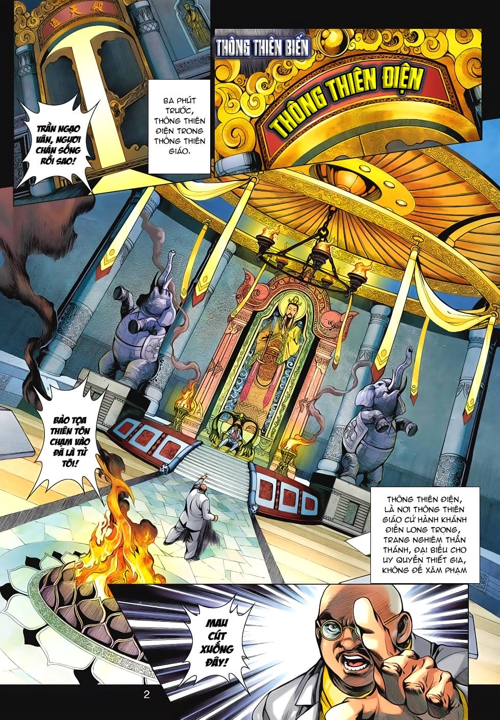 Truyện Tranh Tân Tác Long Hổ Môn trang 4