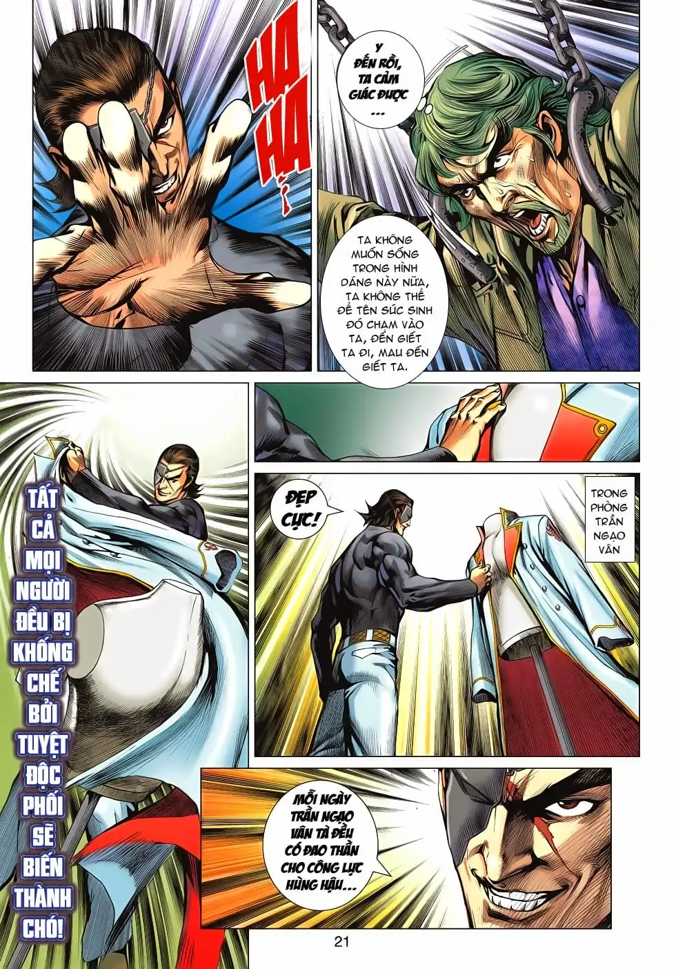 Truyện Tranh Tân Tác Long Hổ Môn trang 4