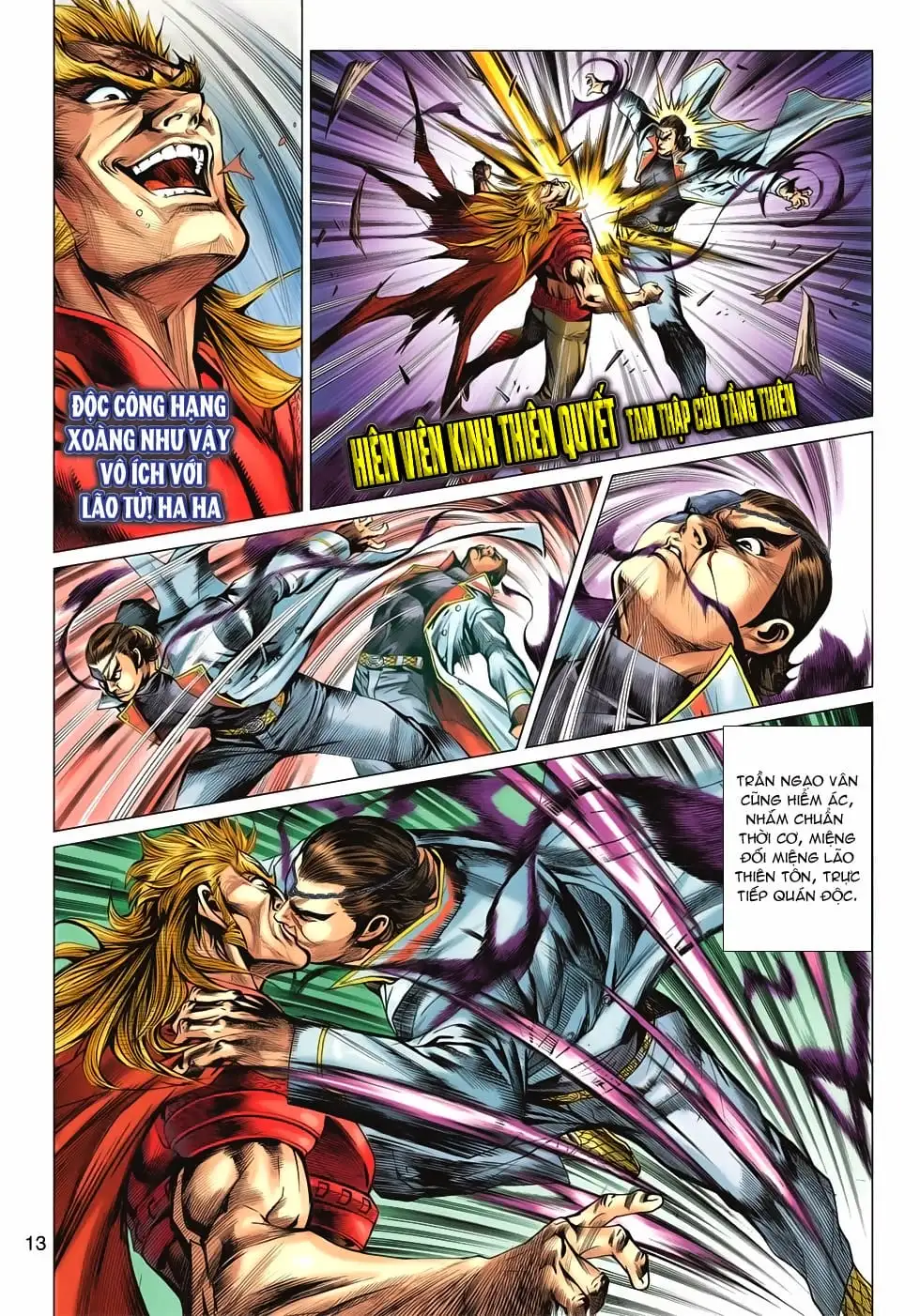 Truyện Tranh Tân Tác Long Hổ Môn trang 4