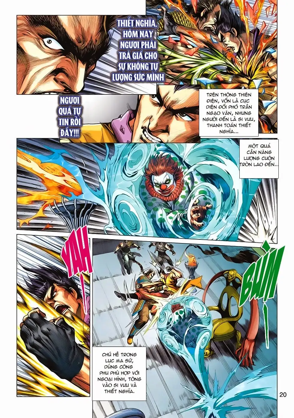 Truyện Tranh Tân Tác Long Hổ Môn trang 4